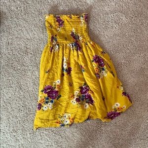 Strapless dress from forever 21 , size XS